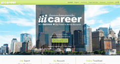 Desktop Screenshot of iiicareer.com